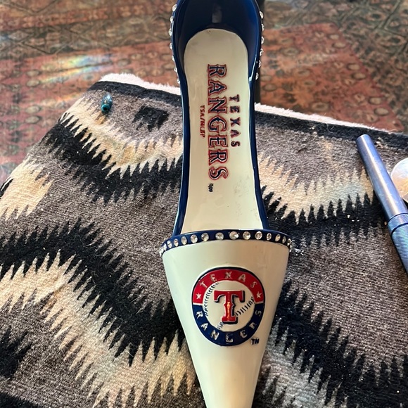 Other - Texas Rangers High Heeled Wine Holder